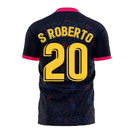 Catalonia 2022-2023 Away Concept Football Kit (Libero) (S ROBERTO 20)