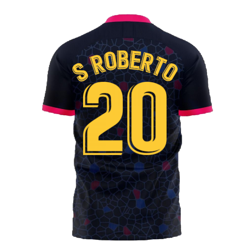 Catalonia 2022-2023 Away Concept Football Kit (Libero) (S ROBERTO 20)