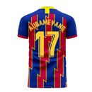 Catalonia 2022-2023 Home Concept Football Kit (Libero) (AUBAMEYANG 17)