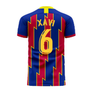Catalonia 2022-2023 Home Concept Football Kit (Libero) (XAVI 6)
