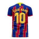 Catalonia 2022-2023 Home Concept Football Kit (Libero) (Your Name)