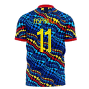 Colombia 2021-2022 Fourth Concept Football Kit (Libero) (ASPRILLA 11)