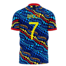 Colombia 2021-2022 Fourth Concept Football Kit (Libero) (BACCA 7)