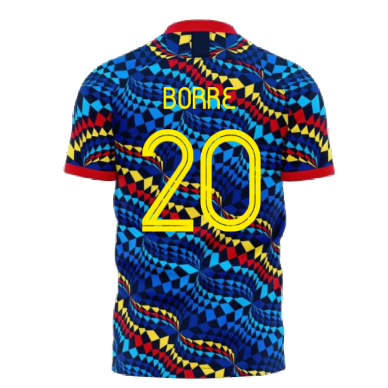 Colombia 2021-2022 Fourth Concept Football Kit (Libero) (BORRE 20)
