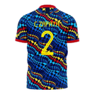 Colombia 2021-2022 Fourth Concept Football Kit (Libero) (C ZAPATA 2)