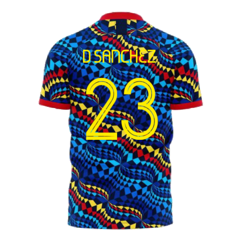 Colombia 2021-2022 Fourth Concept Football Kit (Libero) (D SANCHEZ 23)
