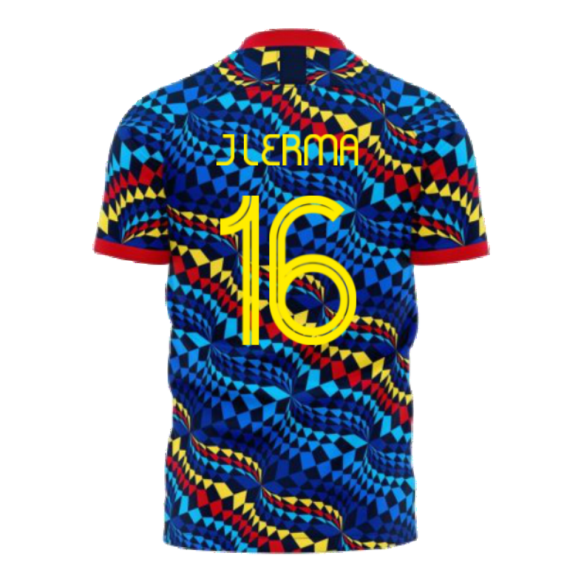 Colombia 2021-2022 Fourth Concept Football Kit (Libero) (J LERMA 16)