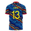 Colombia 2021-2022 Fourth Concept Football Kit (Libero) (MINA 13)