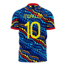 Colombia 2021-2022 Fourth Concept Football Kit (Libero) (MORELOS 10)