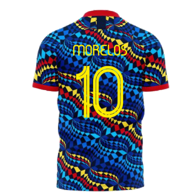 Colombia 2021-2022 Fourth Concept Football Kit (Libero) (MORELOS 10)