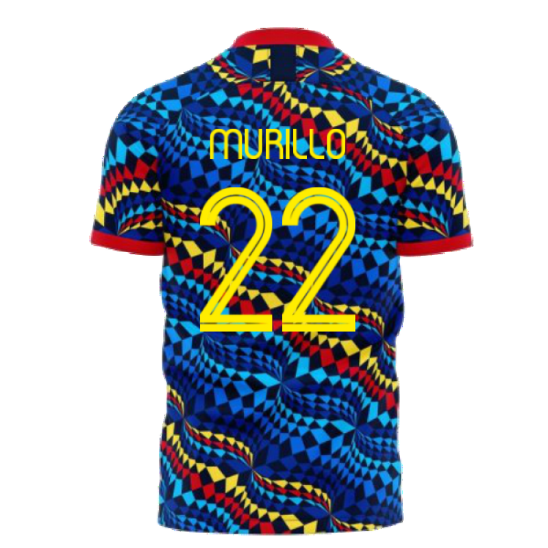 Colombia 2021-2022 Fourth Concept Football Kit (Libero) (MURILLO 22)
