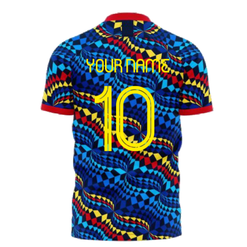 Colombia 2021-2022 Fourth Concept Football Kit (Libero) (Your Name)