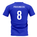 Croatia Team T-Shirt - Royal (PROSINECKI 8)