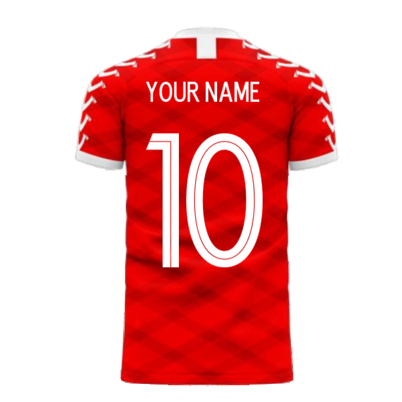 Denmark 2020-2021 Home Concept Football Kit (Viper) (Your Name)