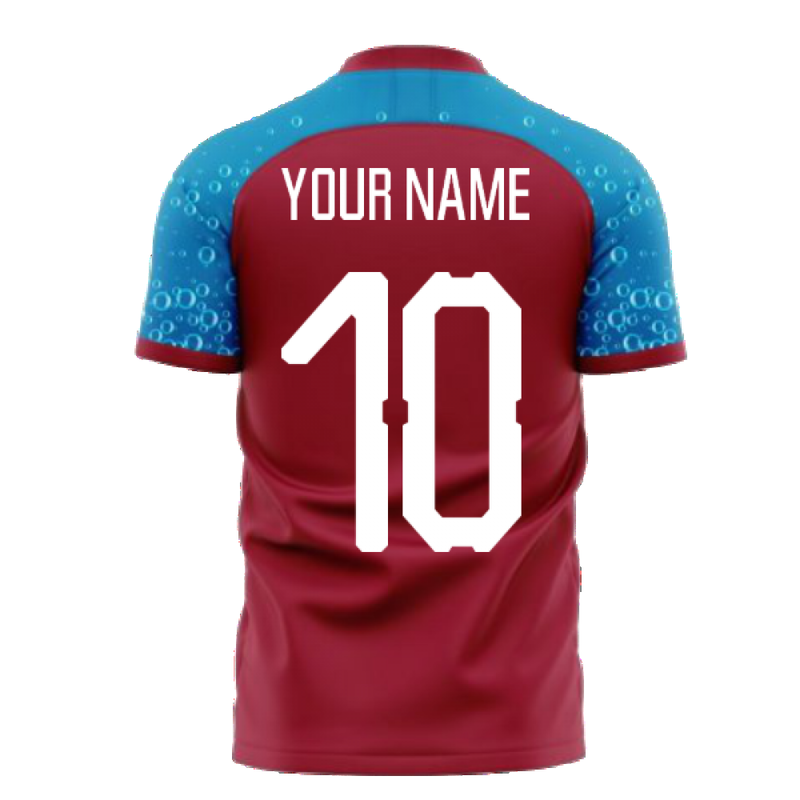 East London 2020-2021 Home Concept Football Kit (Libero) (Your Name)
