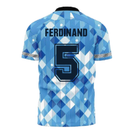 England 1990 Third Concept Football Shirt (Libero) (FERDINAND 5)