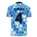 England 1990 Third Concept Football Shirt (Libero) (GERRARD 4)