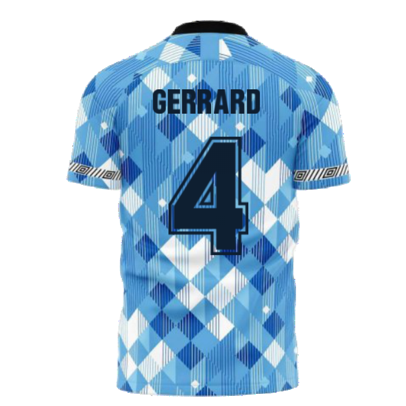 England 1990 Third Concept Football Shirt (Libero) (GERRARD 4)