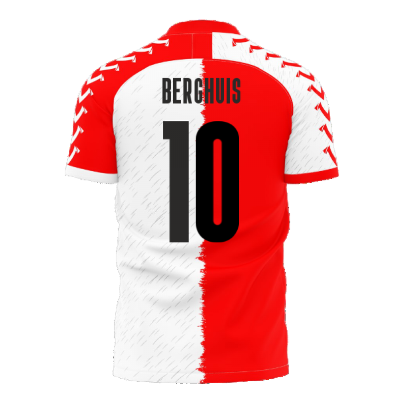 Feyenoord 2021-2022 Home Concept Shirt (Viper) (BERGHUIS 10)