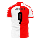 Feyenoord 2021-2022 Home Concept Shirt (Viper) (JORGENSEN 9)