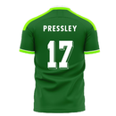 Glasgow Greens 2006 Style Away Concept Shirt (Libero) (Pressley 17)