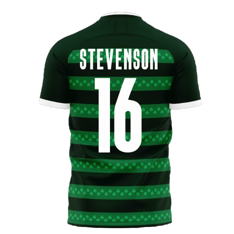 Hibernian 2021-2022 Third Concept Football Kit (Libero) (STEVENSON 16)