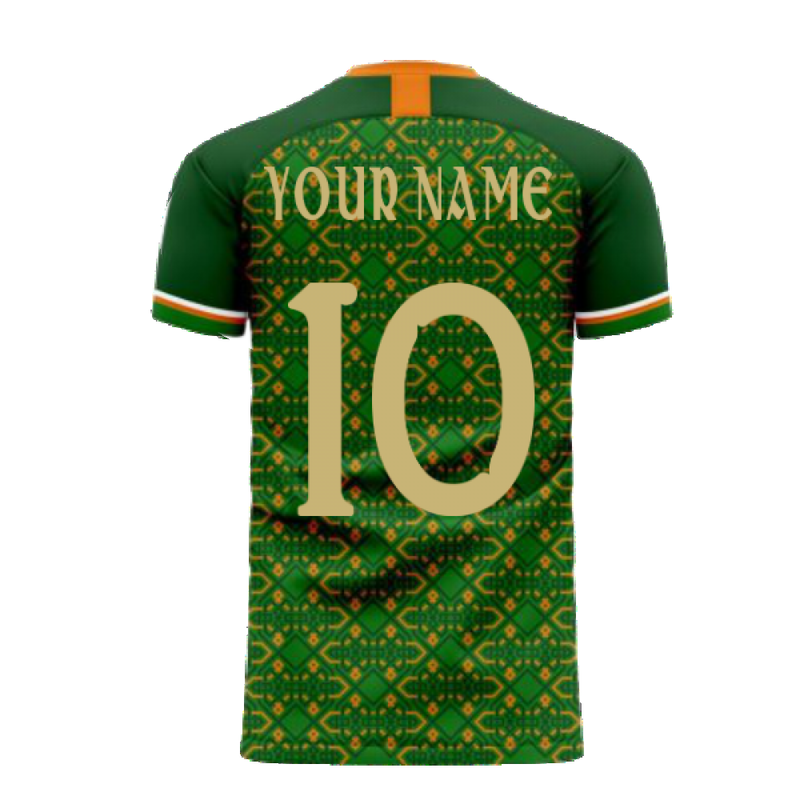 Ireland 2020-2021 Home Concept Football Kit (Libero) (Your Name)