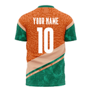 Ivory Coast 2021-2022 Away Concept Football Kit (Libero) (Your Name)