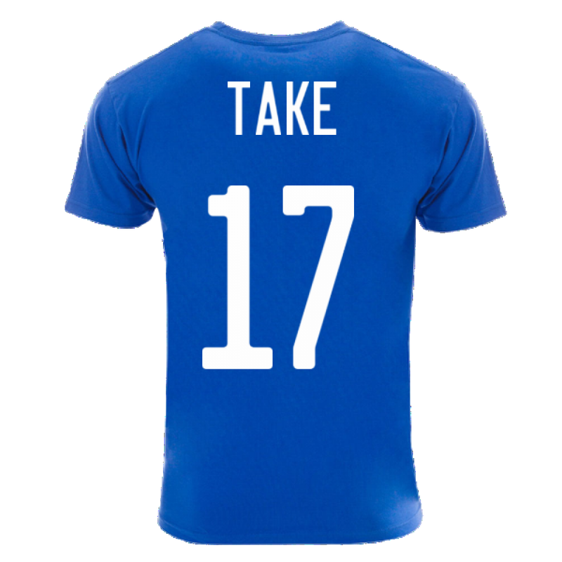 Japan Team T-Shirt - Royal (TAKE 17)
