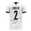 Manchester Red 2020-2021 Away Concept Football Kit (Libero) (LINDELOF 2)