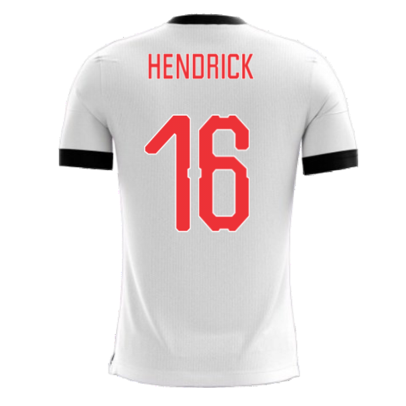 Newcastle 2021-2022 Home Concept Football Kit (Airo) (HENDRICK 16)