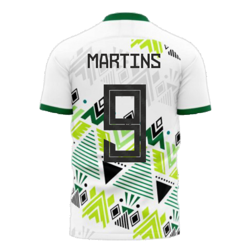 Nigeria 2020-2021 Away Concept Football Kit (Libero) (MARTINS 9)