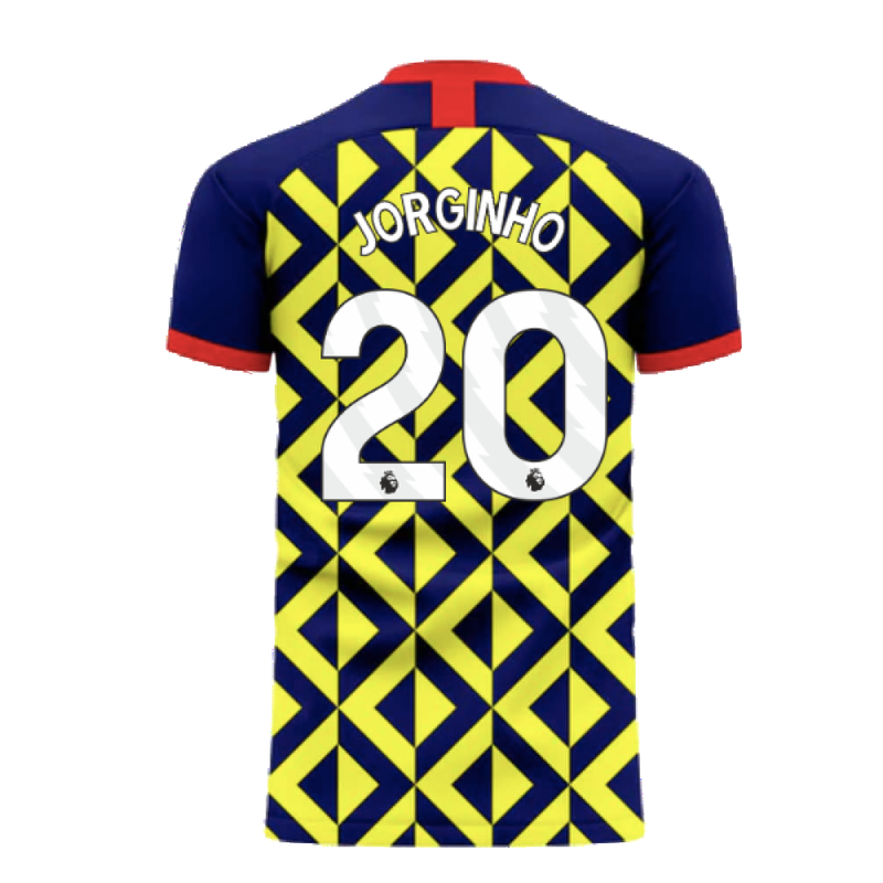 North London Reds 2023-2024 Away Concept Shirt (Libero) (Jorginho 20)