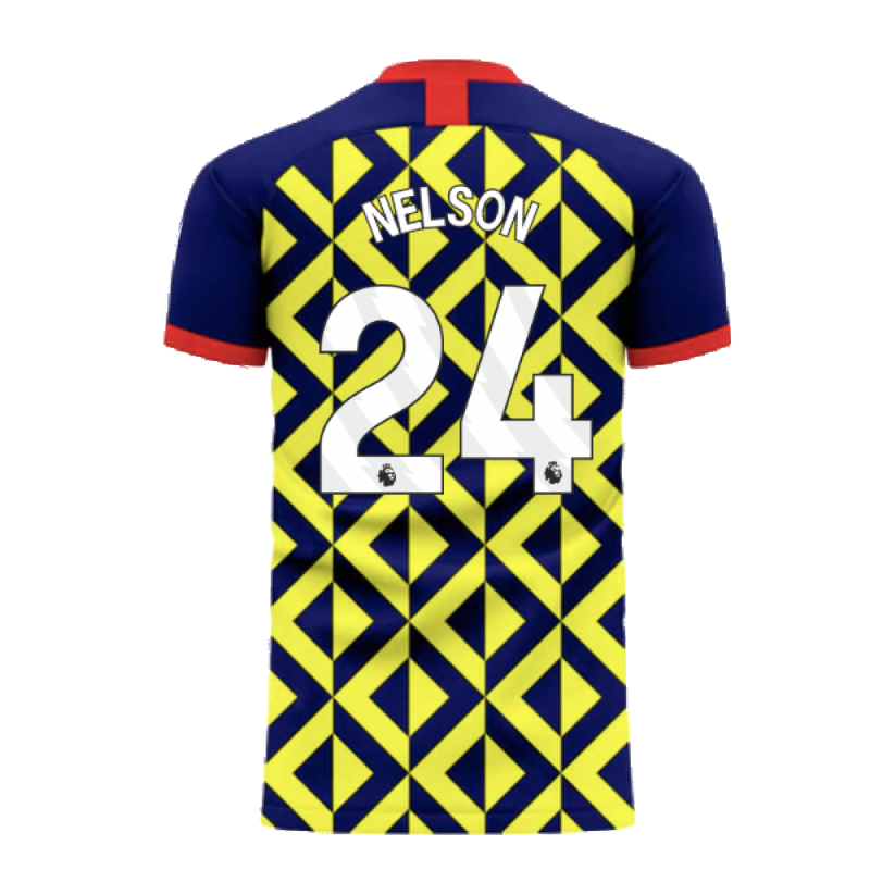 North London Reds 2023-2024 Away Concept Shirt (Libero) (Nelson 24)