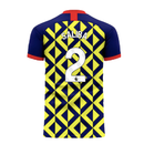 North London Reds 2023-2024 Away Concept Shirt (Libero) (Saliba 2)