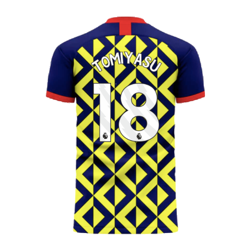 North London Reds 2023-2024 Away Concept Shirt (Libero) (Tomiyasu 18)