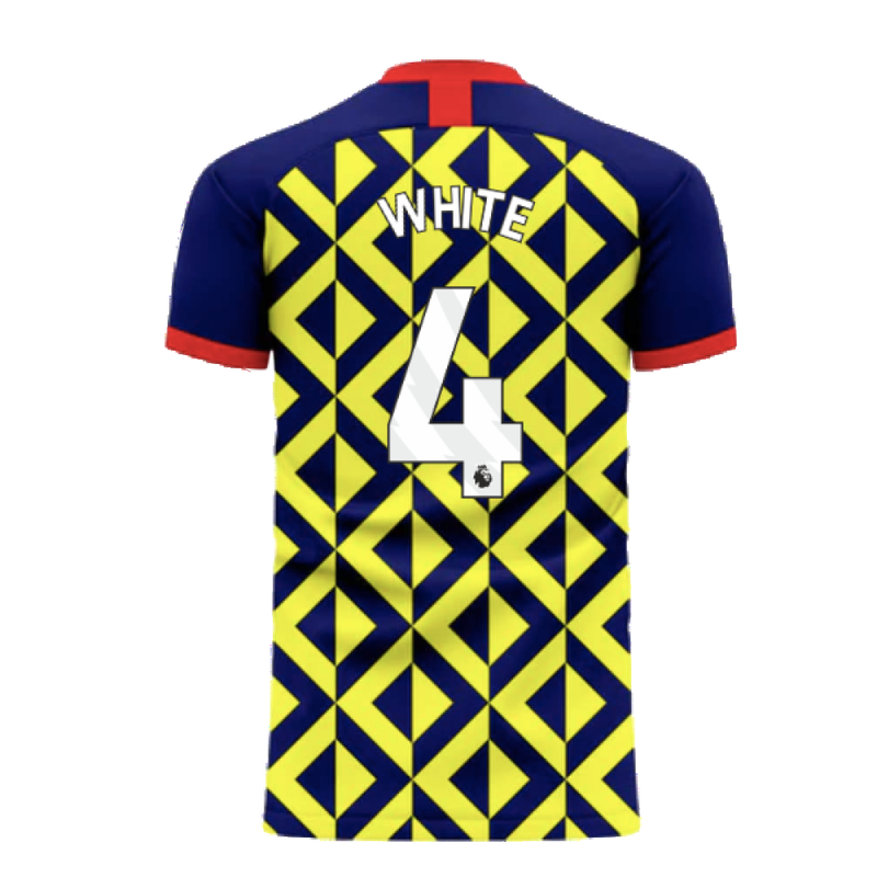 North London Reds 2023-2024 Away Concept Shirt (Libero) (White 4)