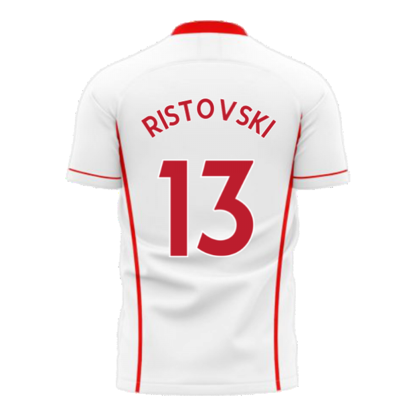 North Macedonia 2020-2021 Away Concept Shirt (Libero) (RISTOVSKI 13)