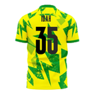 Norwich 2020-2021 Home Concept Football Kit (Libero) (Idah 35)