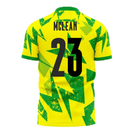 Norwich 2020-2021 Home Concept Football Kit (Libero) (Mclean 23)