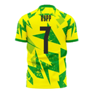 Norwich 2020-2021 Home Concept Football Kit (Libero) (Rupp 7)