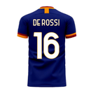 Roma 2020-2021 Third Concept Football Kit (Libero) (DE ROSSI 16)