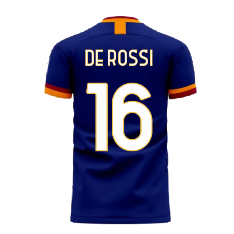 Roma 2020-2021 Third Concept Football Kit (Libero) (DE ROSSI 16)