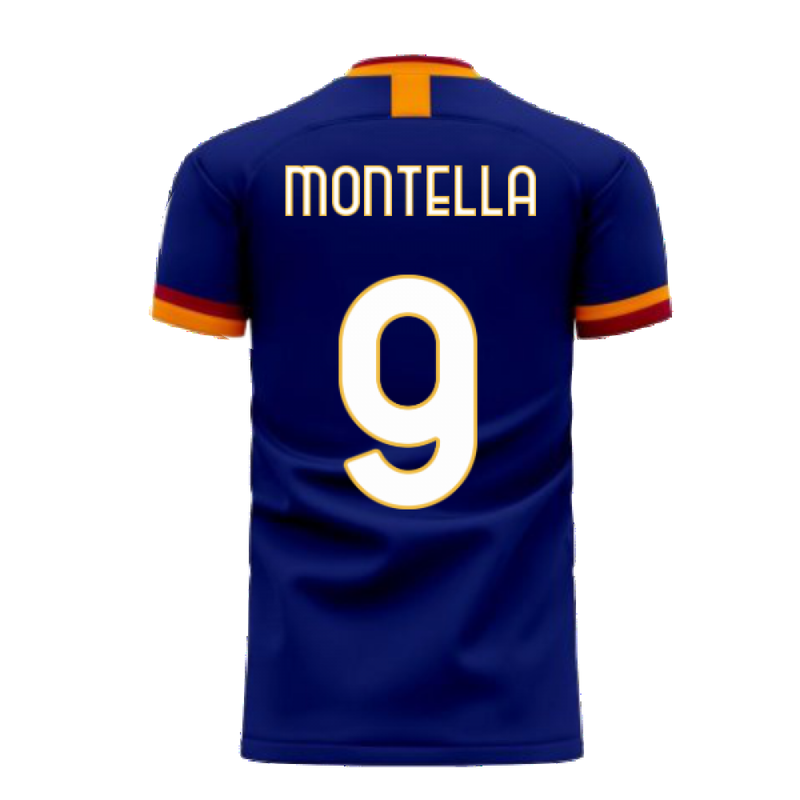 Roma 2020-2021 Third Concept Football Kit (Libero) (MONTELLA 9)