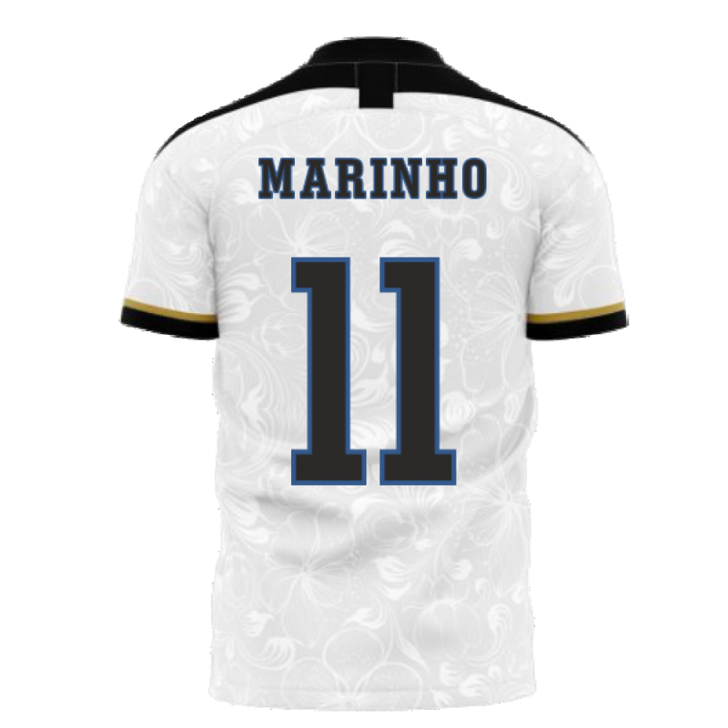 Santos 2020-2021 Home Concept Football Kit (Libero) (MARINHO 11)