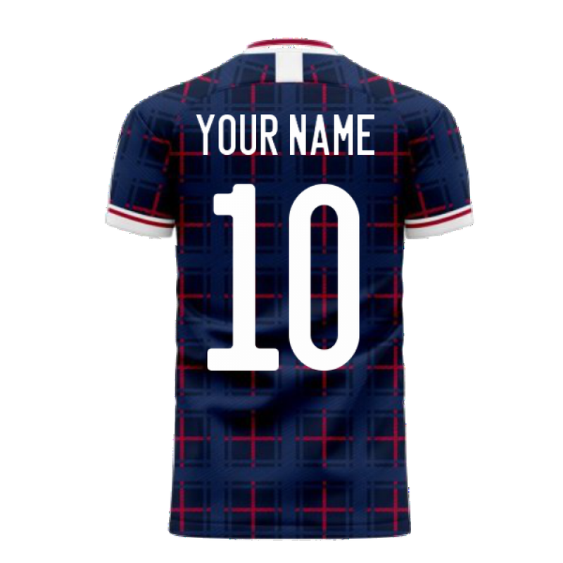Scotland 2020-2021 Home Concept Shirt (Fans Culture) (Your Name)