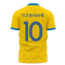 Ukraine 2020-2021 Home Concept Football Kit (Libero) (Your Name)