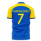 Ukraine Stop War Concept Football Kit (Libero) - Blue (YARMOLENKO 7)