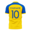 Ukraine Stop War Concept Football Kit (Libero) - Yellow (Your Name)