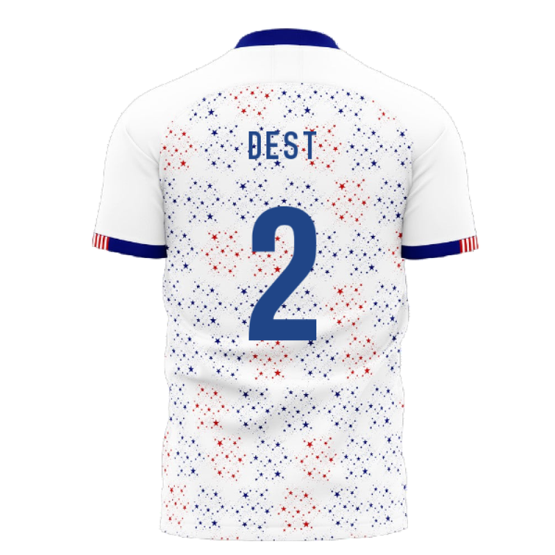 United States 2023-2024 Home Concept Football Kit (Libero) (DEST 2)